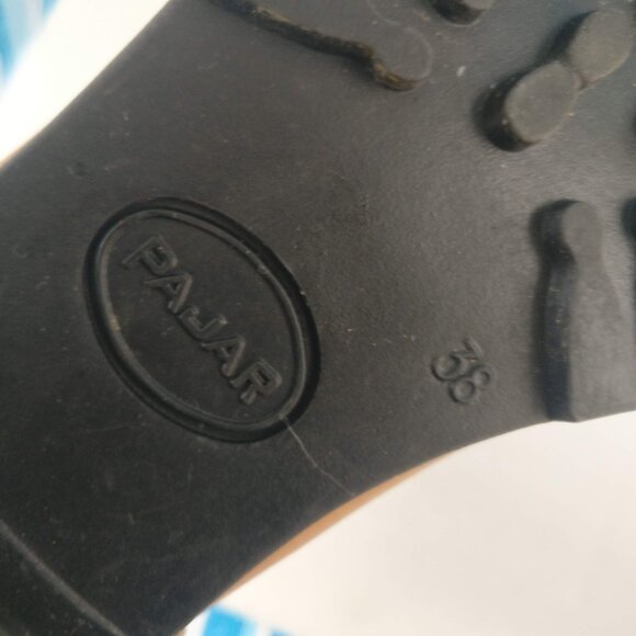 PAJAR Wool Lined Waterproof Sheepskin Leather Extreme Snow Shearling boot w7.5us - Picture 7 of 7